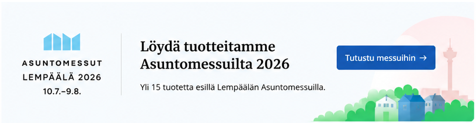 Suomen Voimistelutuote Asuntomessuilla 2026